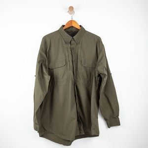 5.11 Tactical Series Stryke Long Sleeve Shirt TDU Green Mens XL Like New